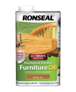 Alternative view of Ronseal Ultimate Protection Hardwood Garden Furniture Oil 1 Litre - All Colours