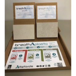 Adaptavate Breathaplasta Universal Lime Plaster Sample Box - UK Made