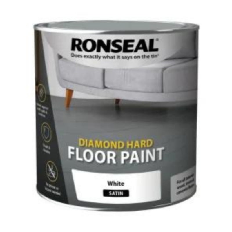 Ronseal Diamond Hard Floor Paint 2.5 Litres - All Colours - Image 5